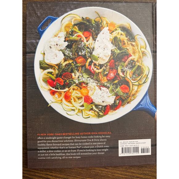 Skinnytaste One & Done Cookbook: 140 No-Fuss Dinners Gina Homolka New Hardcover - Picture 6 of 7